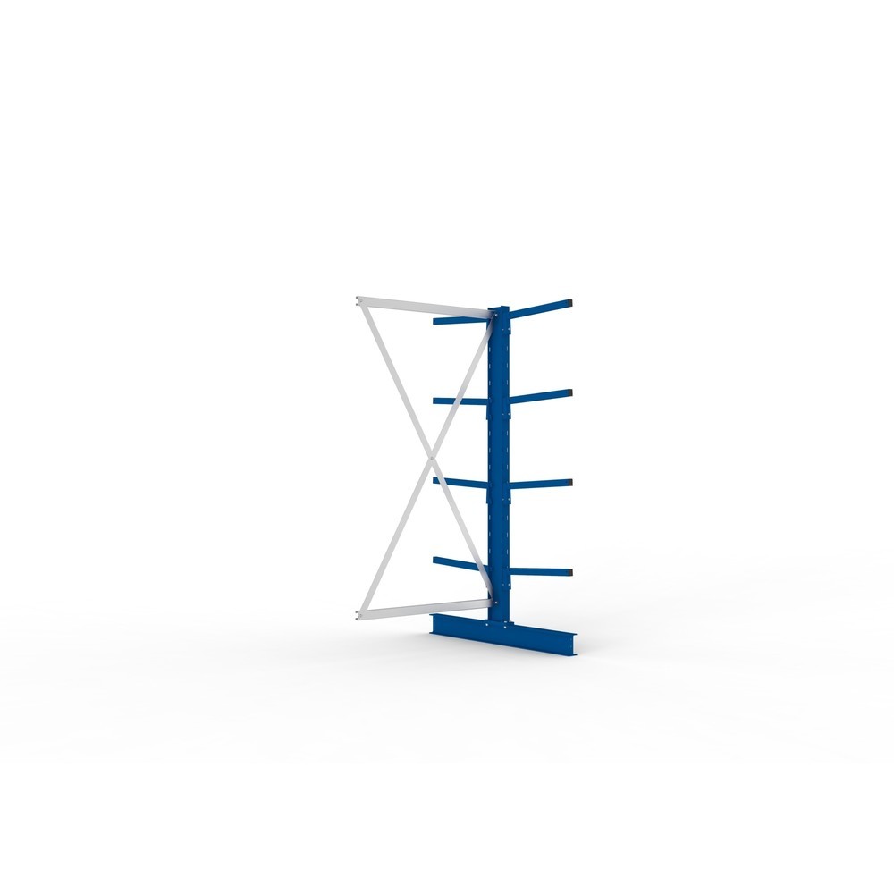Product afbeelding: Aanbouwelement draagarmrek META, dubbelzijdig, draagvermogen per arm 175 kg, hxbxd 2.000 x 1.030 x 1.220 mm