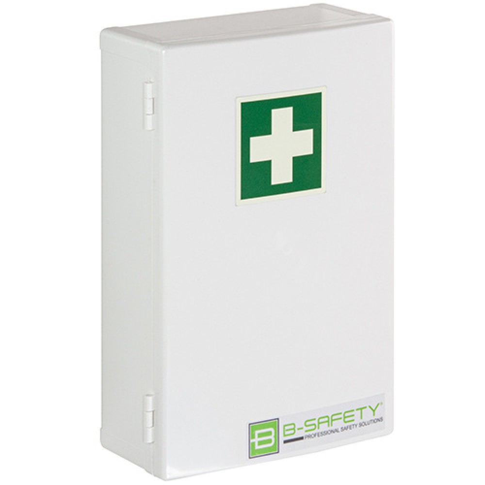 Illustration du produit: Armoire à pharmacie B-Safety ECO No.1, avec remplissage DIN 13157