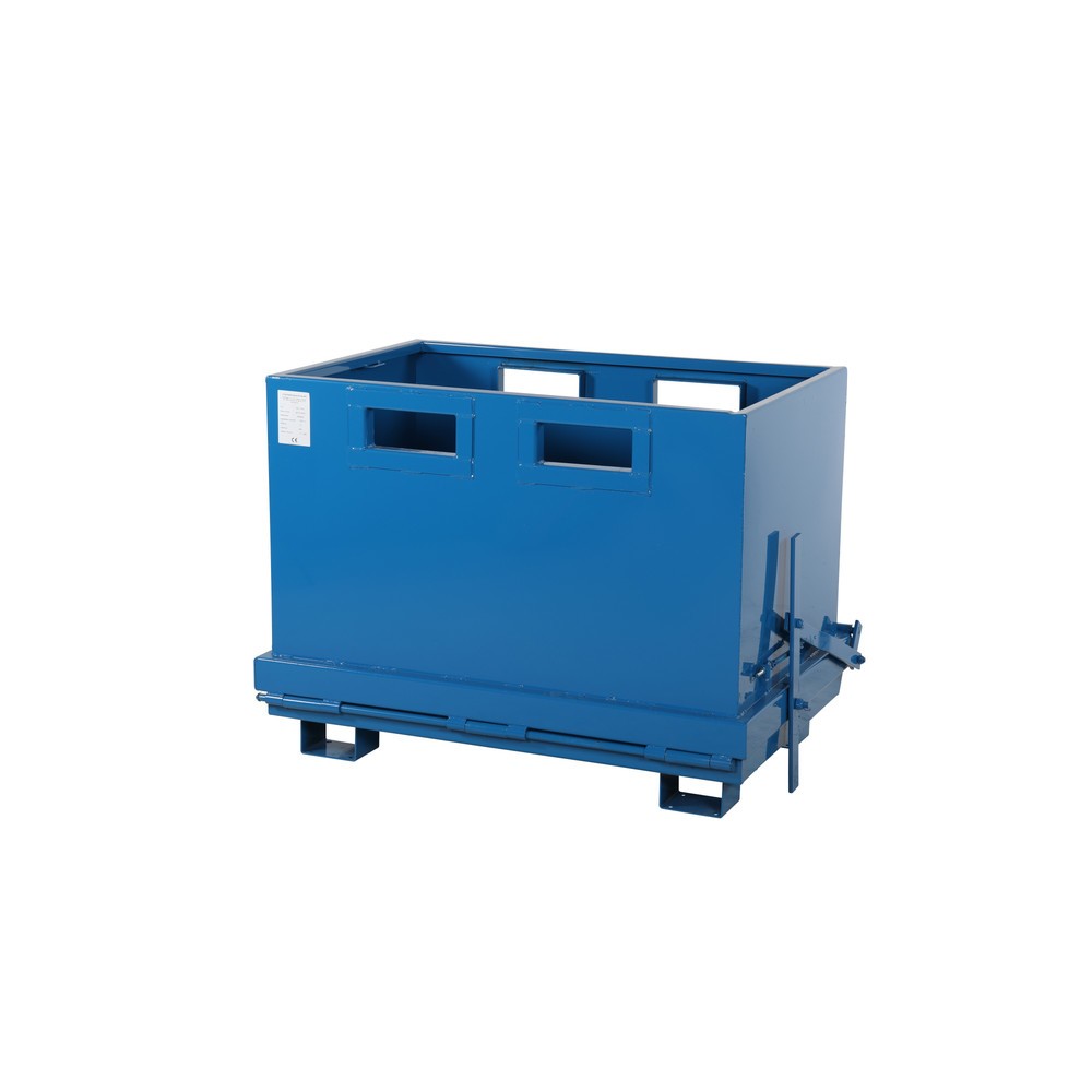 Produktabbildung Nr. 1: Bak met uitklapbare bodem en automatische activering, volume 0,7 m³