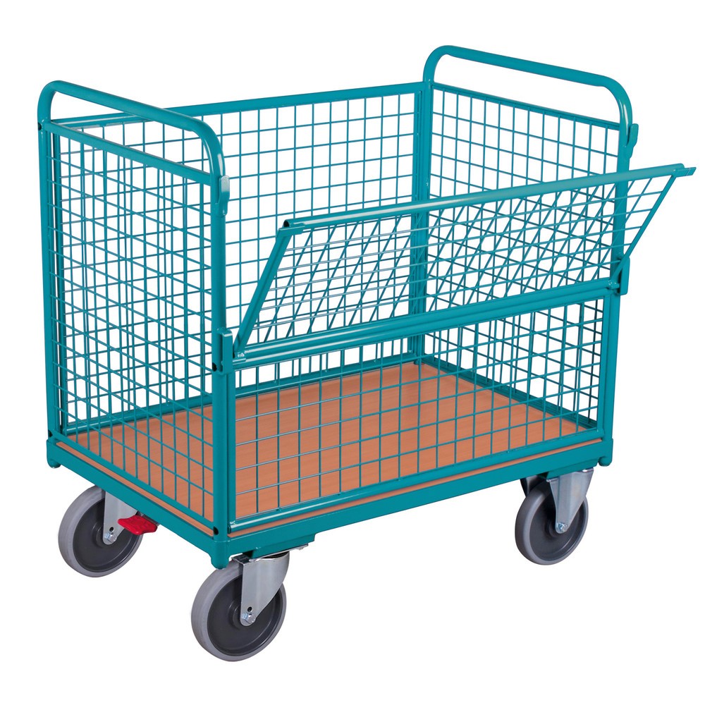 Product afbeelding: Bakwagen Ameise® met roosterwanden, laadvlak 1.000 x 645 mm
