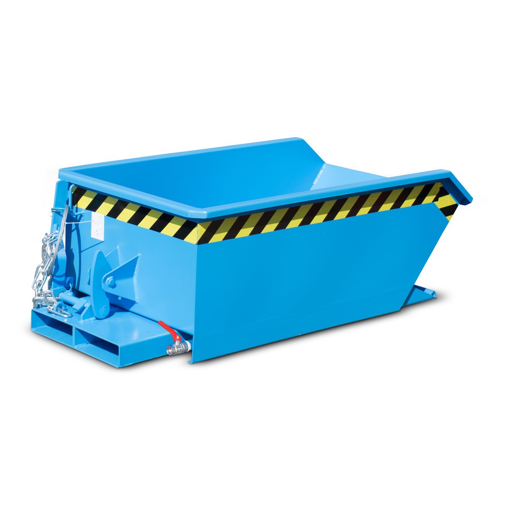 Produktabbildung Nr. 6: Bauer® Mini benne à copeaux, très faible hauteur de construction, peinte, volume 0,61 m³, RAL 2000 orangé jaune