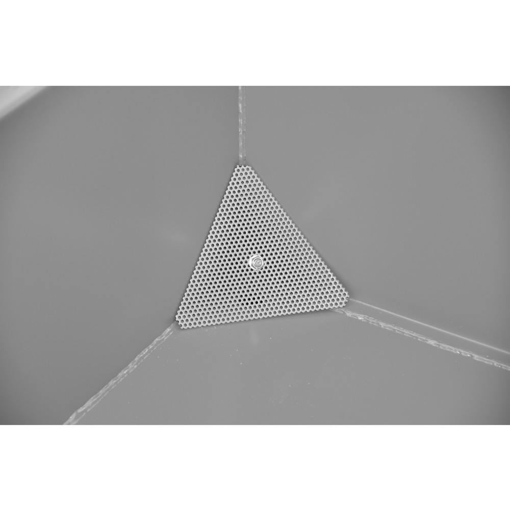 Produktabbildung Nr. 7: Bauer® Mini-benne basculante avec mécanisme d'aide au basculement, faible hauteur de construction, peinte, volume 0,275 m³, RAL 2000 orangé jaune