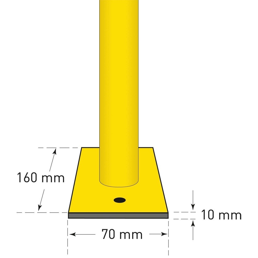 Produktabbildung Nr. 2: Beschermbeugel, voor gebruik buiten, hxb 1.000 x 1.000 mm