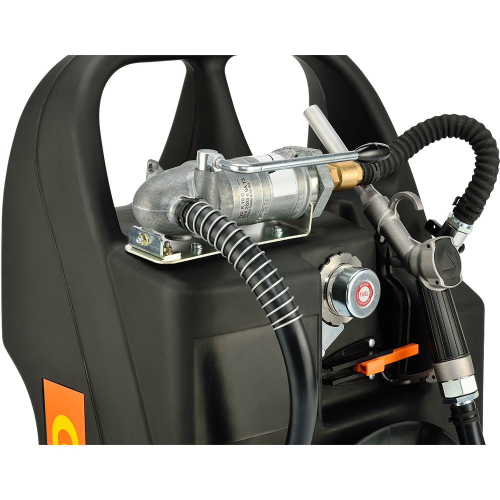 Produktabbildung Nr. 2: Cart ravitailleur essence CEMO en PE, 60 l avec pompe manuelle
