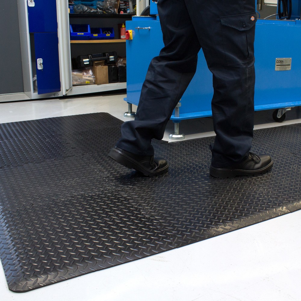 Produktabbildung Nr. 5: COBA Tapis anti-fatigue, 2 couches, système de dalles, dalle centrale