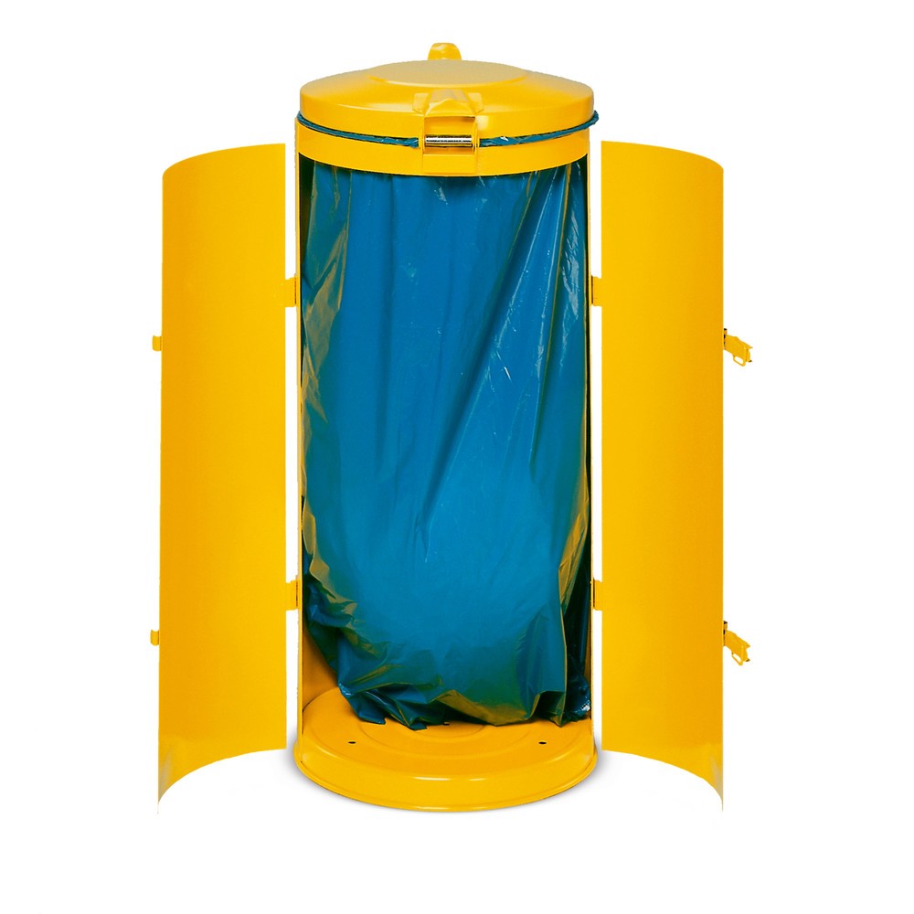 Produktabbildung Nr. 3: Collecteur de déchets VAR®, 120 litres, porte à doubles battants, bleu gentiane