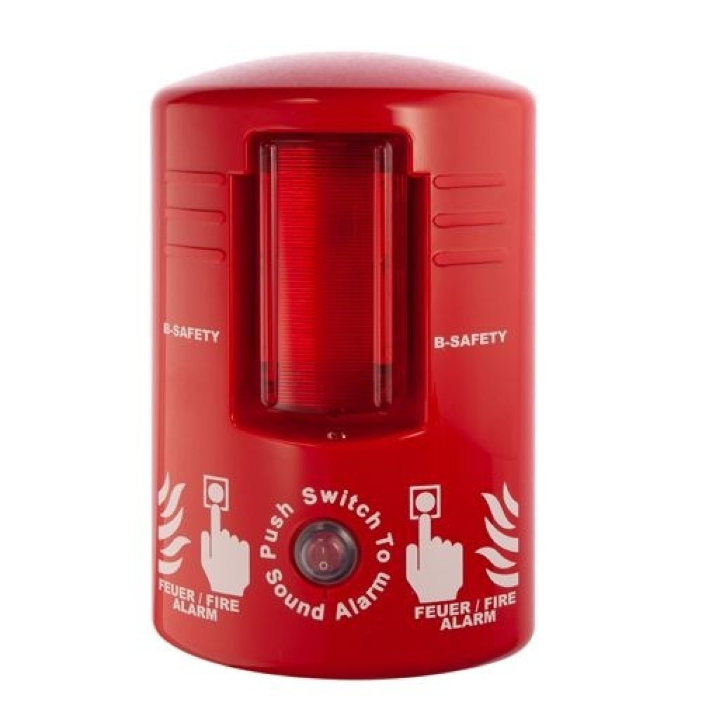 Illustration du produit: Détecteur d’incendie local B-Safety TOP-ALARM, avec sirène et flash