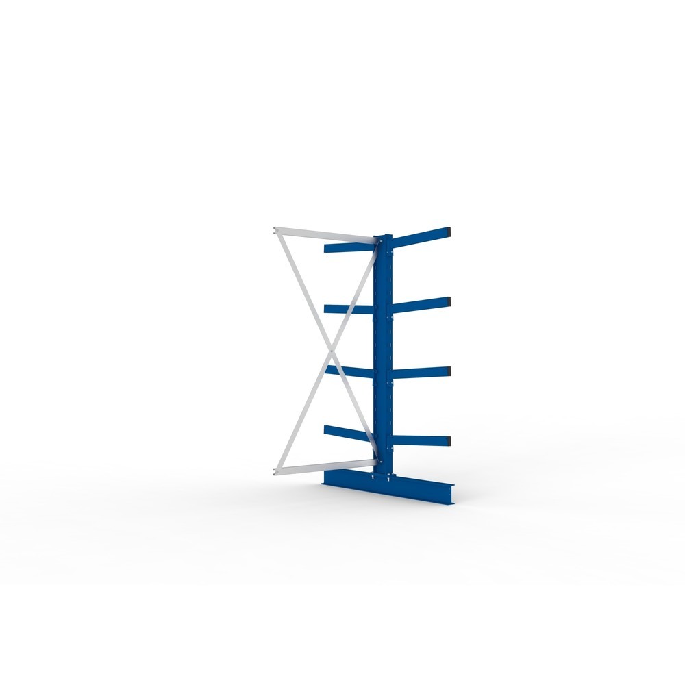 Product afbeelding: Aanbouwelement draagarmrek META, dubbelzijdig, draagvermogen per arm tot 355 kg, hxbxd 2.000 x 1.030 x 1.440 mm