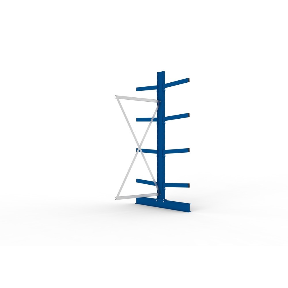 Product afbeelding: Aanbouwelement draagarmrek META, dubbelzijdig, draagvermogen per arm tot 355 kg, hxbxd 2.500 x 1.030 x 1.440 mm