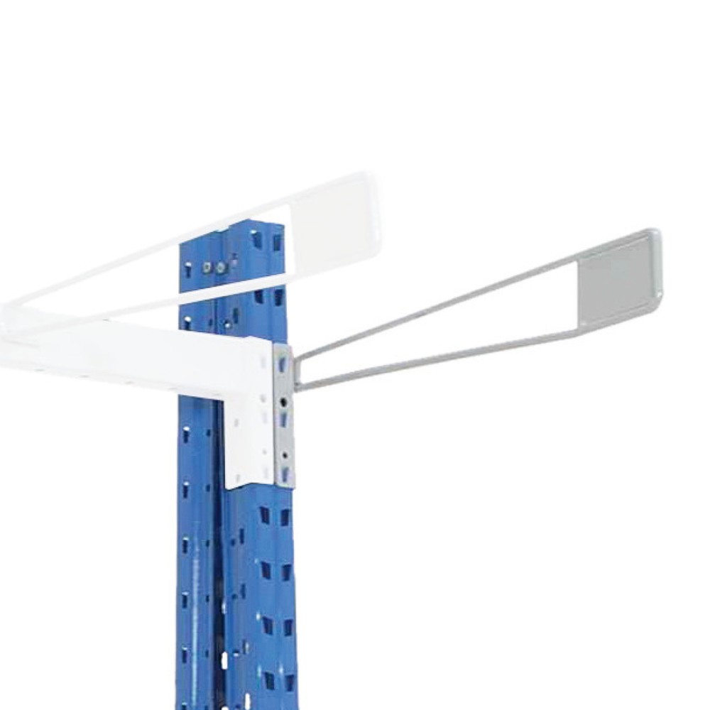 Illustration du produit: Fil porte-étiquette pour rayonnage vertical ManOrga, extrémité droite