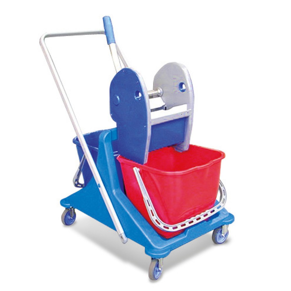Dubbele schoonmaakwagen Harkema® Profi