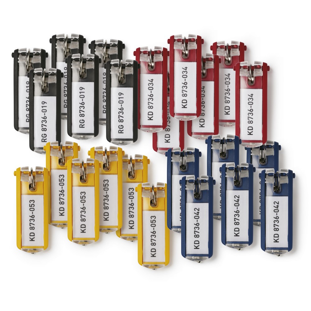 Illustration du produit: Porte-clés DURABLE KEY CLIP, emballage en vrac, 1 s. de 24 p.