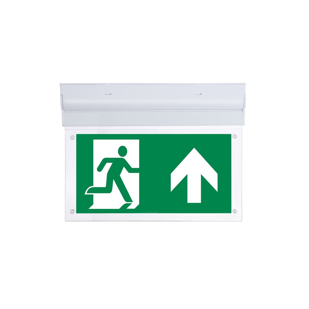 Illustration du produit: Éclairage de sécurité à pictogramme B-Safety L-LUX STANDARD ECO, avec fonction de test manuel