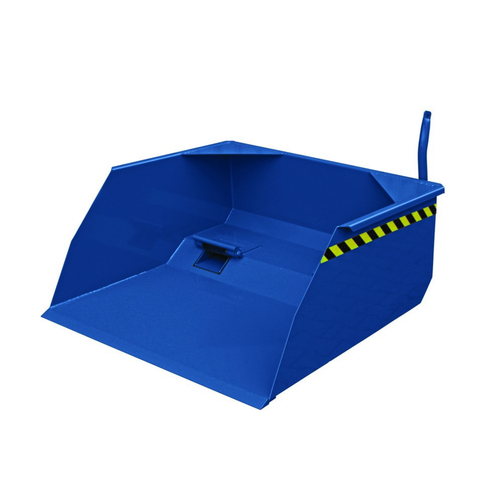 Illustration du produit: Eichinger® Pelle godet avec passage de fourche pour chariot élévateur, 4 000 kg, 2 000 litres bleu gentiane