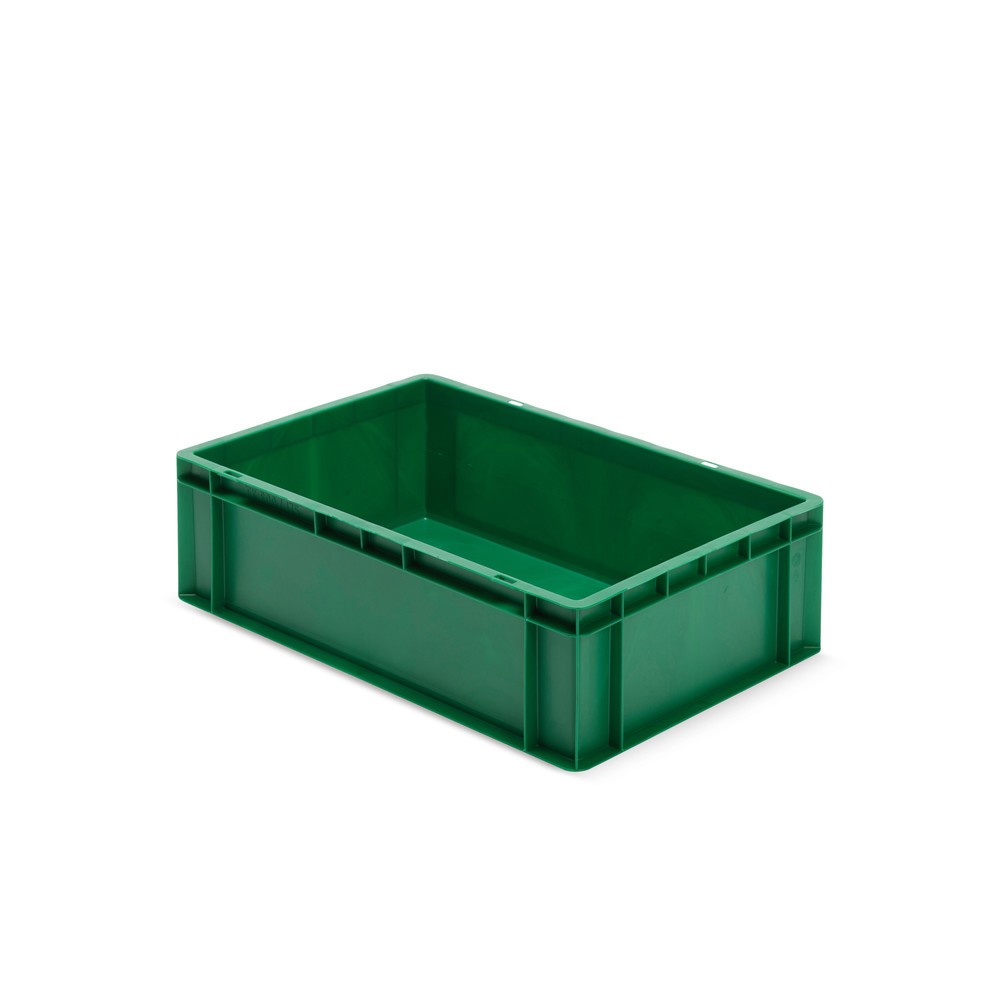 Product afbeelding: Euro-stapelbak, wanden en bodem gesloten, 33 liter, groen