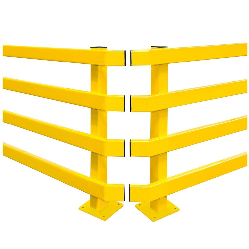 Produktabbildung Nr. 10: Glissière de protection à profilé en C, pour l’extérieur, galvanisé + recouvert de plastique, longueur 1 500 mm