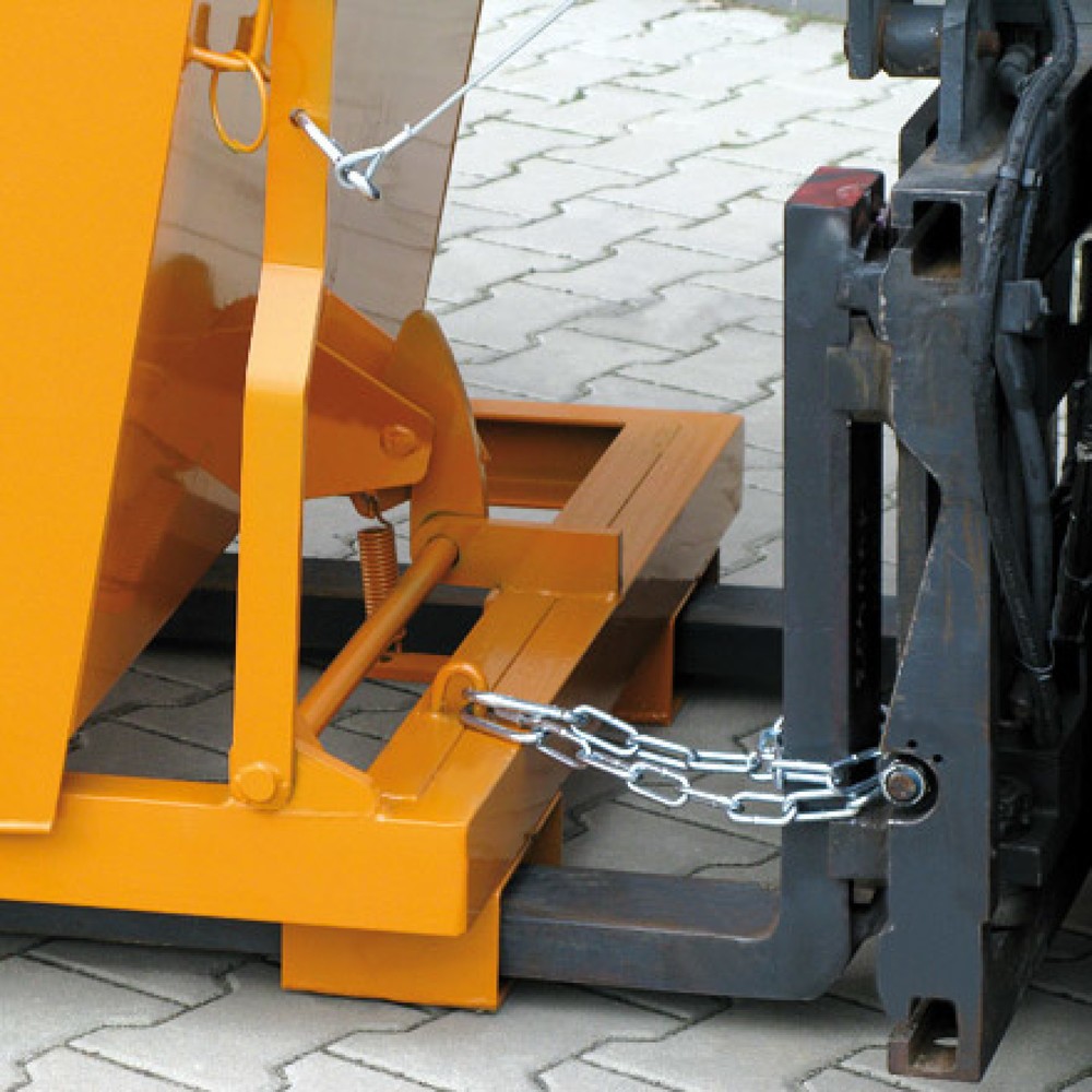 Produktabbildung Nr. 4: Hoge kiepcontainer Eichinger®, 2.500 kg, 600 liter, gentiaanblauw