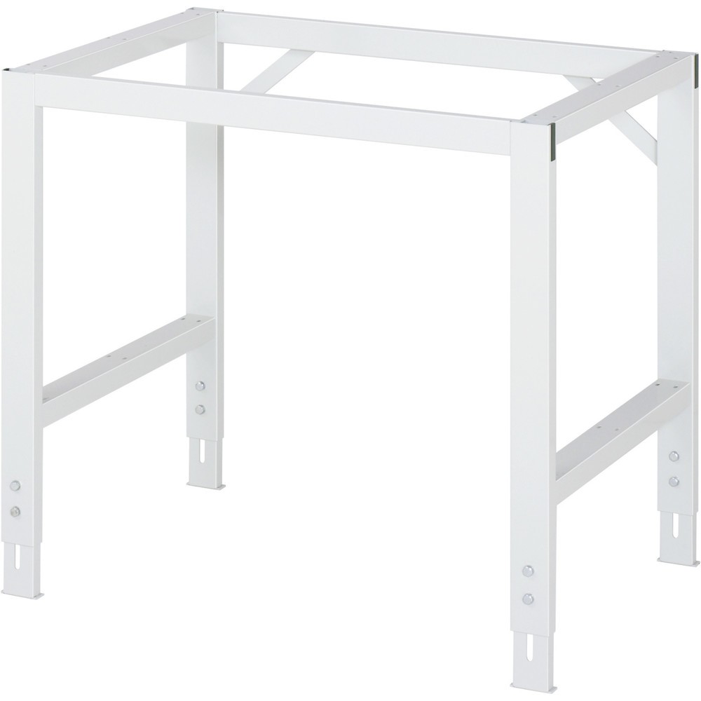 Produktabbildung Nr. 2: RAU in hoogte verstelbare werktafel serie TOM, h x b x d 760-1.080 x 1.000 x 800 mm, werkblad met bekleding van roestvrijstalen plaat
