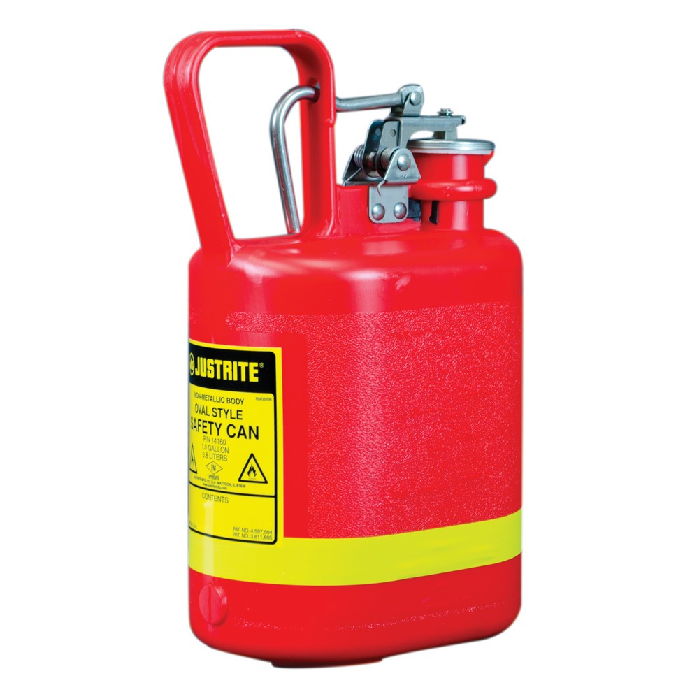 Product afbeelding: Justrite HDPE-veiligheidsreservoir type I, rood, 4 liter