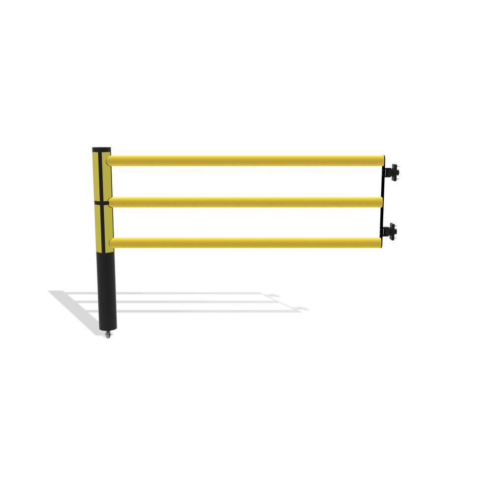 Produktabbildung Nr. 5: Klapdeur voor veiligheidshek ‘Delta‘, hxb 1.200 x 1.750 mm, met wiel