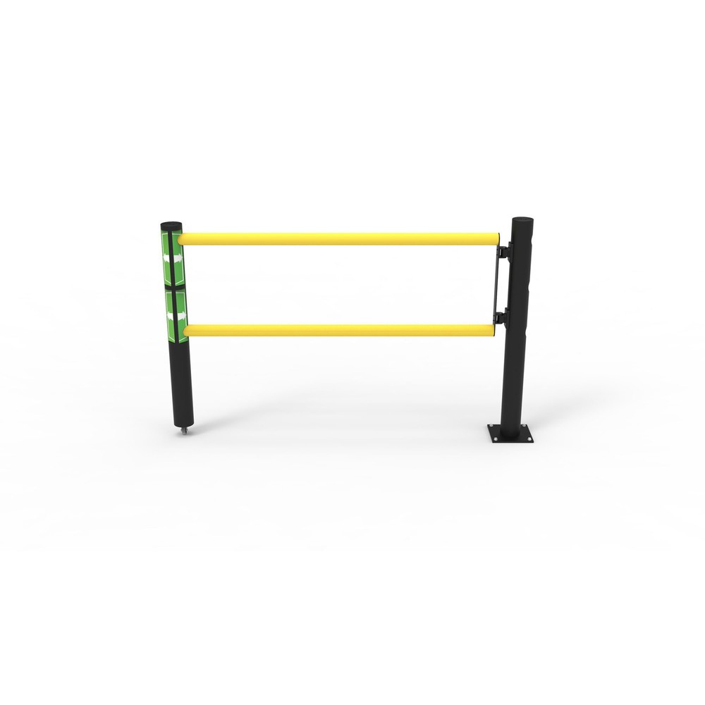 Produktabbildung Nr. 12: Klapdeur voor veiligheidshek ‘Delta‘, hxb 1.200 x 1.750 mm, met wiel