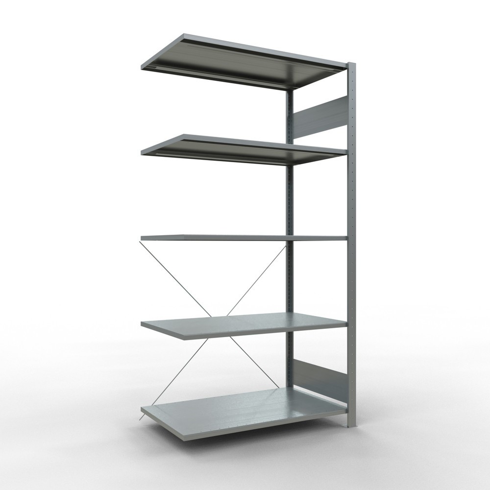 Product afbeelding: LLegbordrek inhangsysteem, AV, VL 150 kg, verzinkt, hxbxd 2.000 x 1.000 x 600 mm