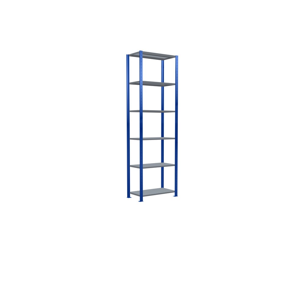 Produktabbildung Nr. 2: Legbordrek SCHULTE, gentiaanblauw / verzinkt, vaklast 150 kg, hxbxd 2.500 x 810 x 436 mm