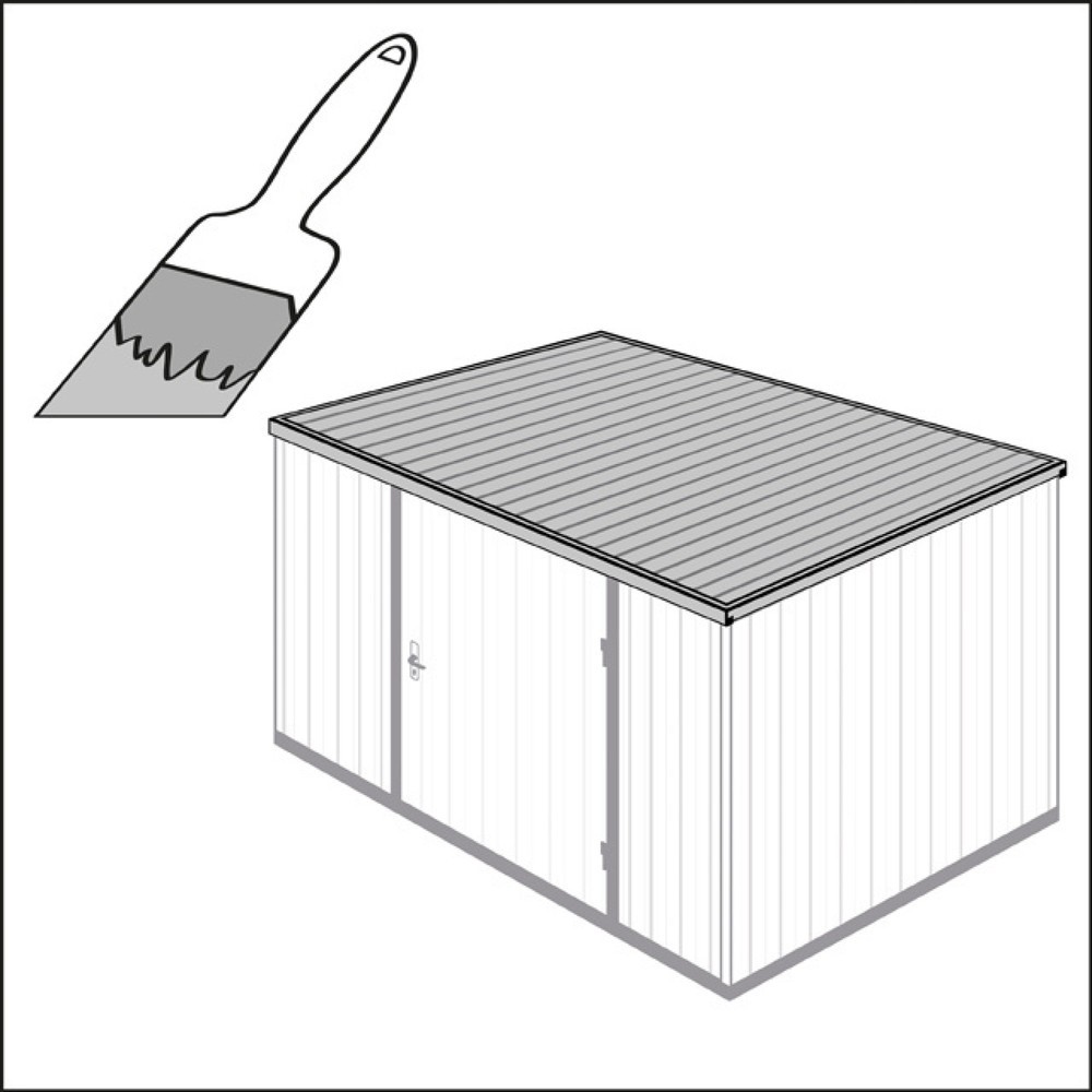 Product afbeelding: Meerprijs voor daklakwerk voor MC, MCI, ST, STI, combinaties ca. 5 x 6 m