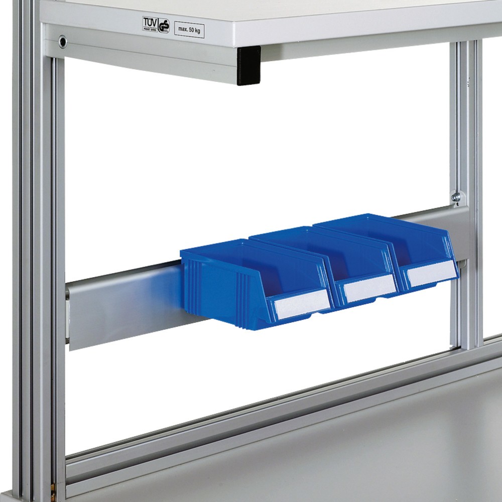 Produktabbildung Nr. 2: Ophangstang voor werktafel met legplank, breedte 1.500 mm