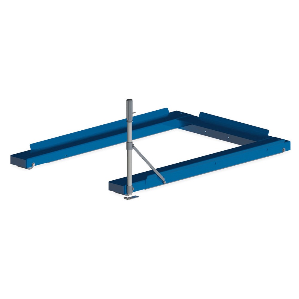 Product afbeelding: Palletuittrekvoorziening, vloermodel, bxd 875 x 1.200 mm, cap. 1.000 kg