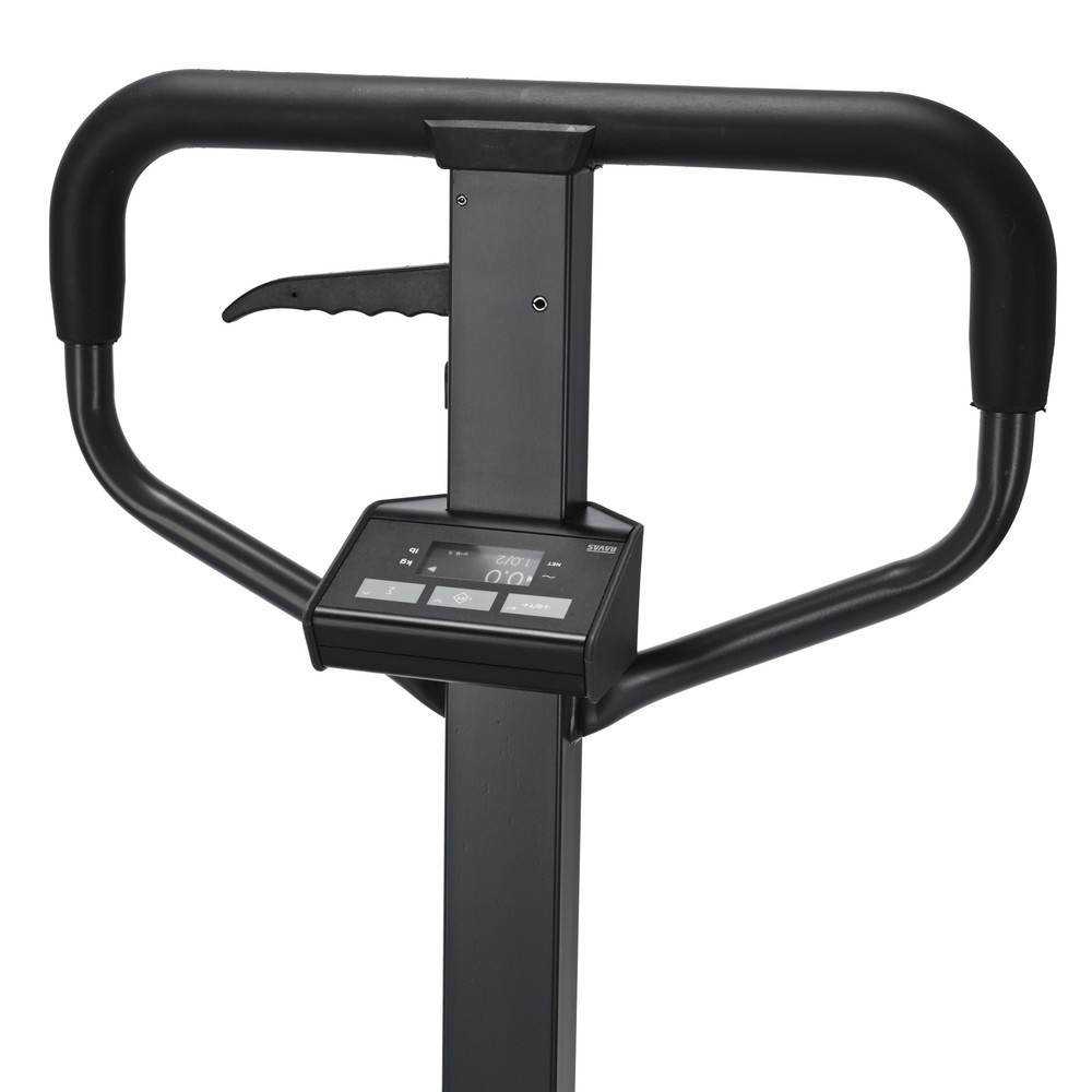 Produktabbildung Nr. 7: Handtranspallet met weegschaal Ameise® PTM 2.0 Scale met display aan de disselkop, draagvermogen 2.000 kg, tandemwielen