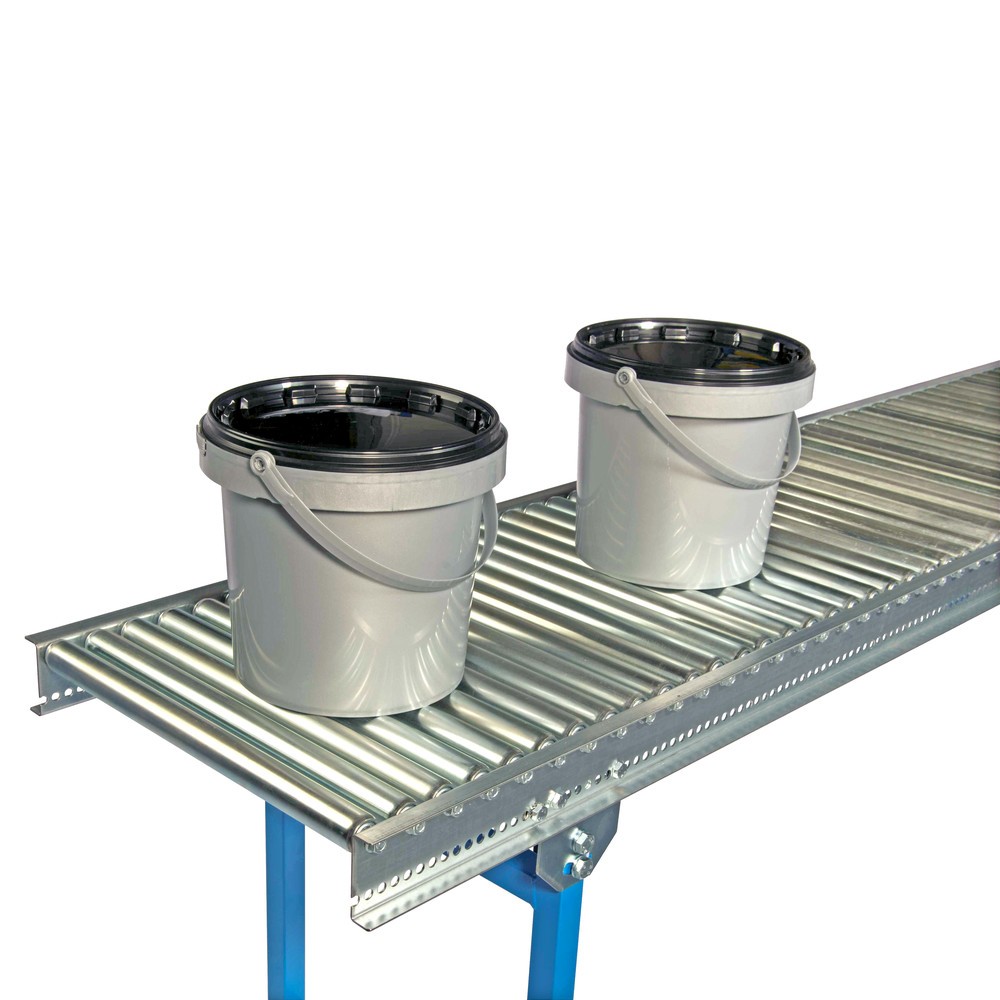 Produktabbildung Nr. 4: Convoyeur à rouleaux pour petites charges, rouleaux en tubes d’acier, axe fileté, Ø 30 mm, L x l 1 000 x 600 mm