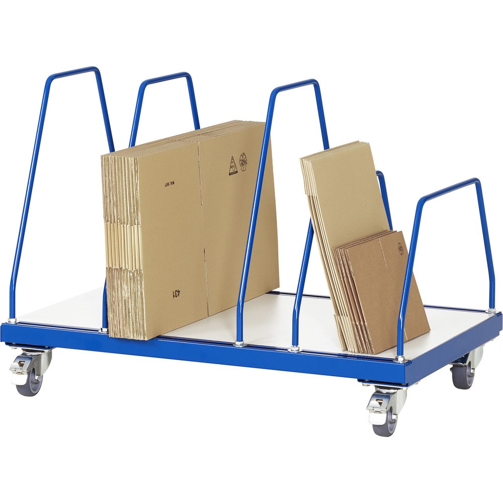 Illustration du produit: RAU Magasin mobile sous table pour cartons, HxlxP 660 x 665 x 590 mm