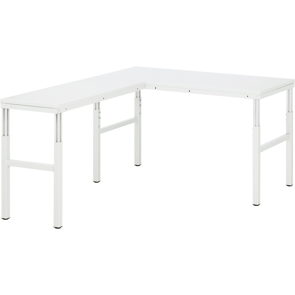 Produktabbildung Nr. 4: RAU Table de travail Série E, HxlxP 650-1 000 x 1 500 x 700 mm, plan de travail avec revêtement en mélamine