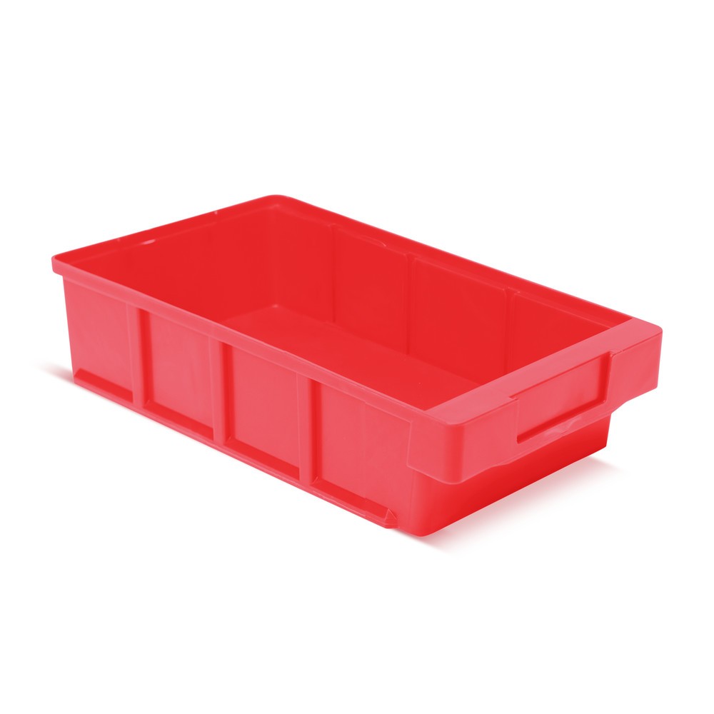 Produktabbildung Nr. 1: Magazijnbakken zonder inkijkopening, bxd 186 x 300 mm, rood