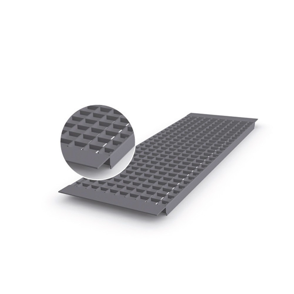 Product afbeelding: Roosterlegbord voor palletrek, verzonken, bxd 2700 x 1100 mm, schapbelasting 1600 kg, maaswijdte 44 x 66 mm