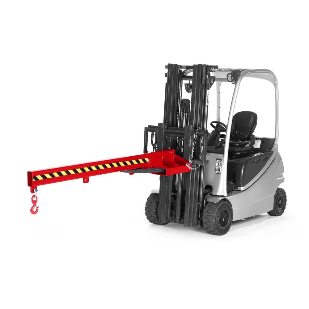 Produktabbildung Nr. 2: RR-Industrietechnik® Lastarm type RLA, diepte 2400 mm, draagvermogen 100 - 1000 kg, RAL 3000 vuurrood
