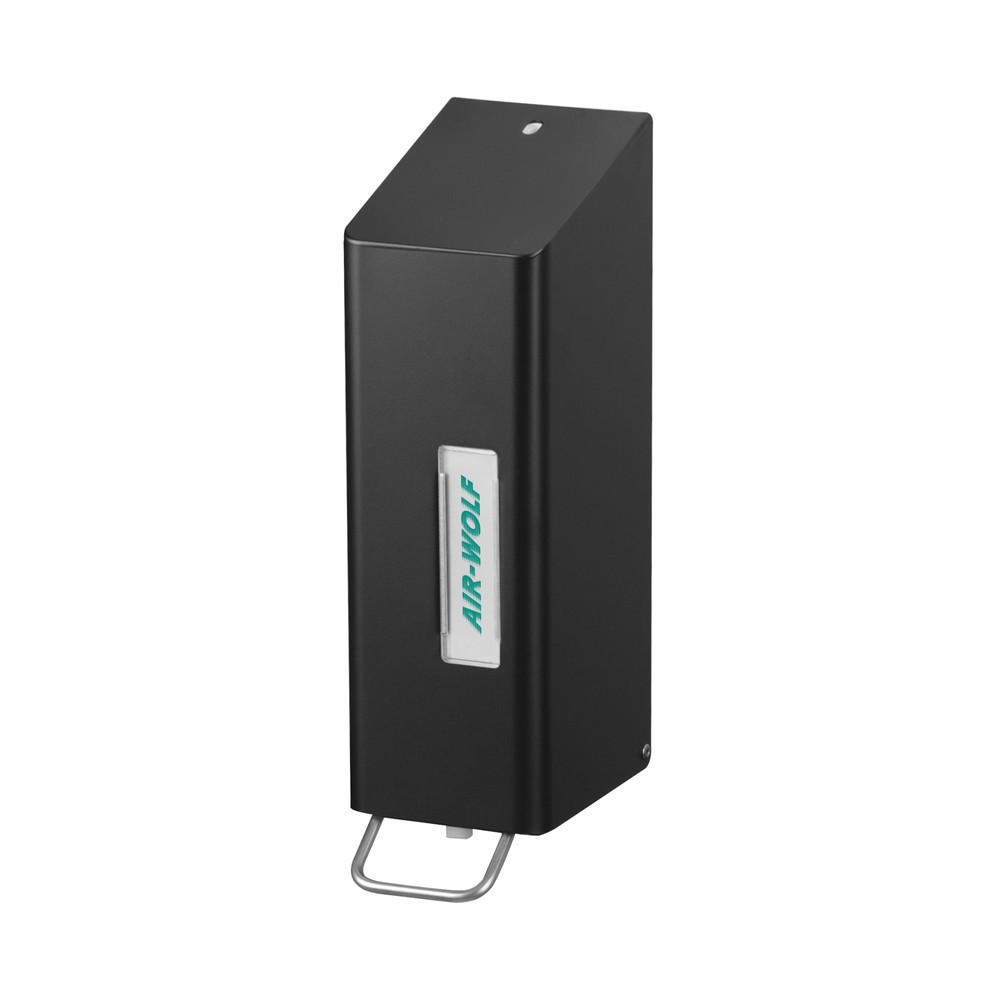 Product afbeelding: Schuimzeepdispenser Air-Wolf voor 1.200 ml schuimzeep serie Omega zwart