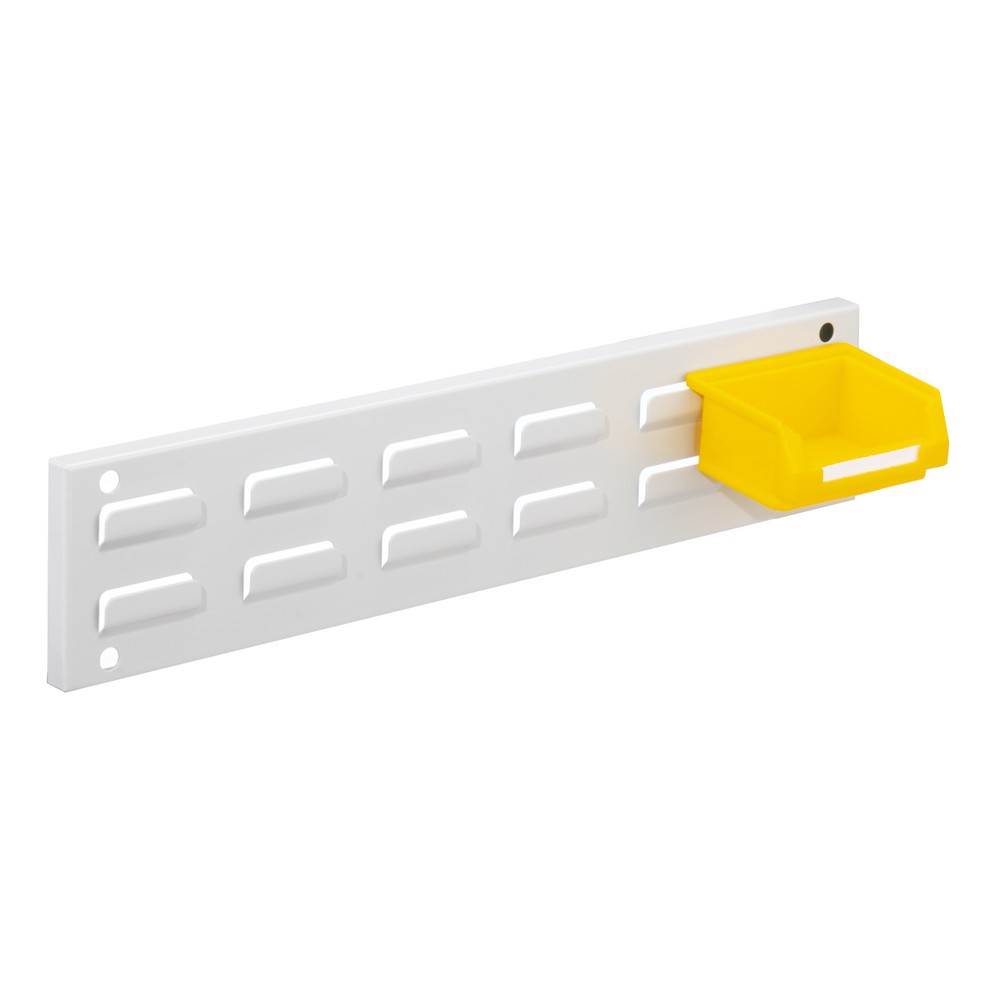 Produktabbildung Nr. 2: Sleufplaatstrip, HxB 100 x 460 mm, lichtgrijs