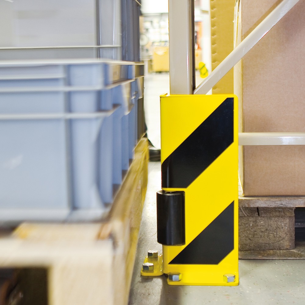 Produktabbildung Nr. 3: Aanrijbescherming met geleidingsrollen, U-profiel, hxbxd 400 x 160 x 160 mm