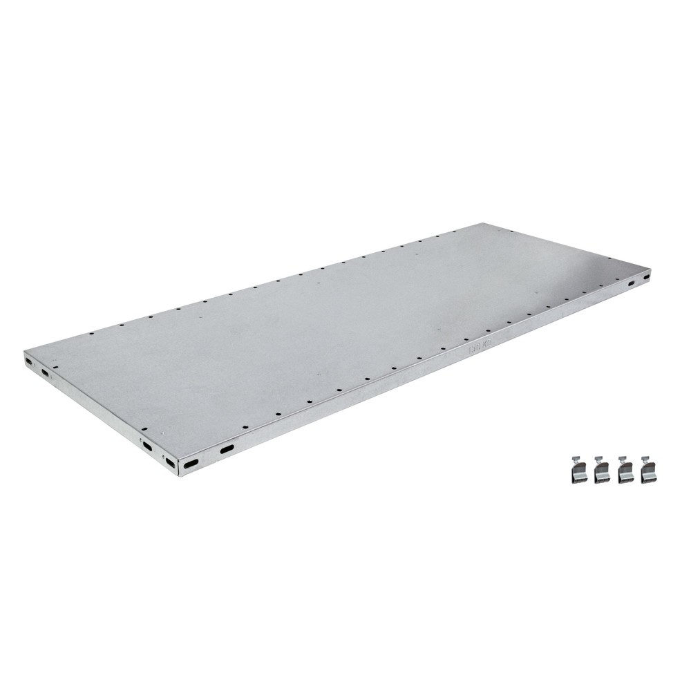 Illustration du produit: Tablette pour rayonnage à tablettes SCHULTE système enfichable, charge par tablette 150 kg, galvanisée, l x P 1000 x 300 mm