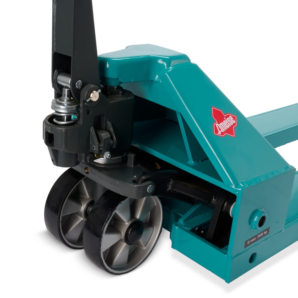 Produktabbildung Nr. 12: Transpalette manuel Ameise® PTM 3.5 capacité de charge 3 500 kg, longueur des fourches 1 800 mm, polyuréthane, galets tandem