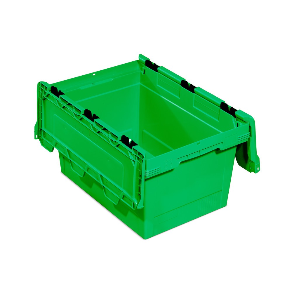Product afbeelding: Transportkrat van PP, 58 liter, groen