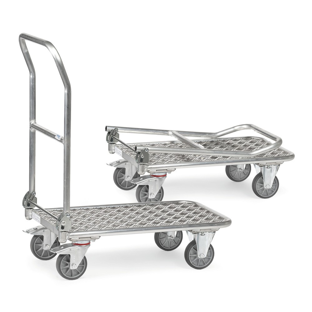 Product afbeelding: Aluminium transportwagen fetra®, laadvlak bxd 600 x 900 mm