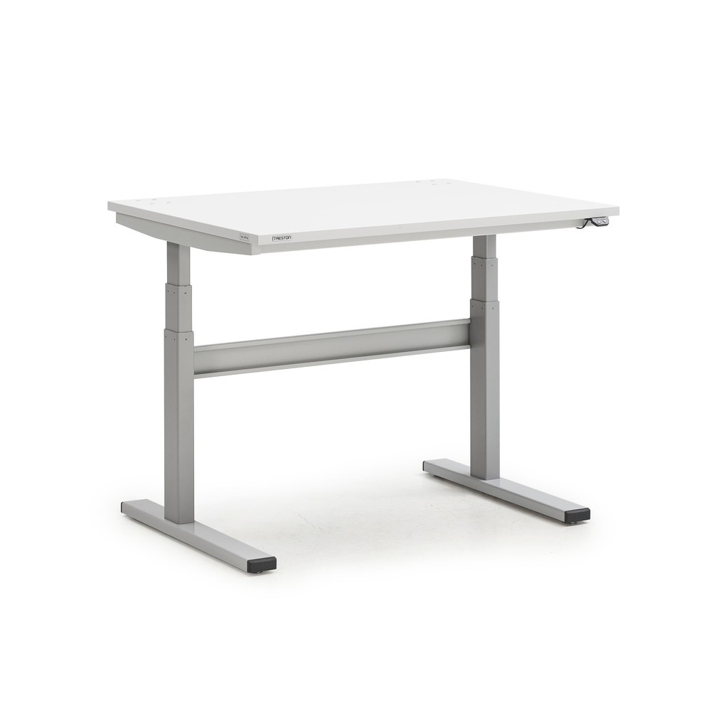 Product afbeelding: TRESTON TED werktafel, elektrisch in hoogte verstelbaar, hxbxd 630-1.270 x 1.100 x 800 mm