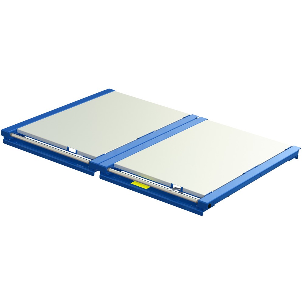 Product afbeelding: XL palletuittrekvoorziening, draagvermogen 1.200 kg, uittrekdiepte 70 %, bxd 1.700 x 1.200 mm, met stalen legbord